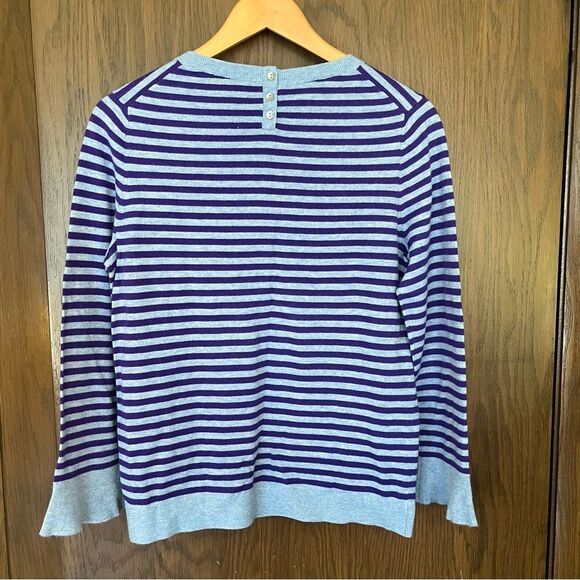 Talbots Lambswool Striped Sweater - Picture 5 of 6